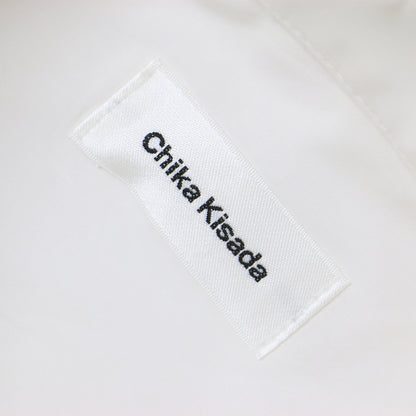 チュール コットン レイヤード シャツ / 長袖 ブラウス カットオフ