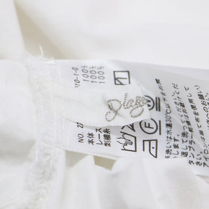 Craft lace シャツ / コットン レース ロング 長袖