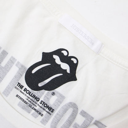× THE ROLLING STONES HYSTERICS フォトプリント ショートスリーブ Tシャツ / カットソー 半袖 コットン