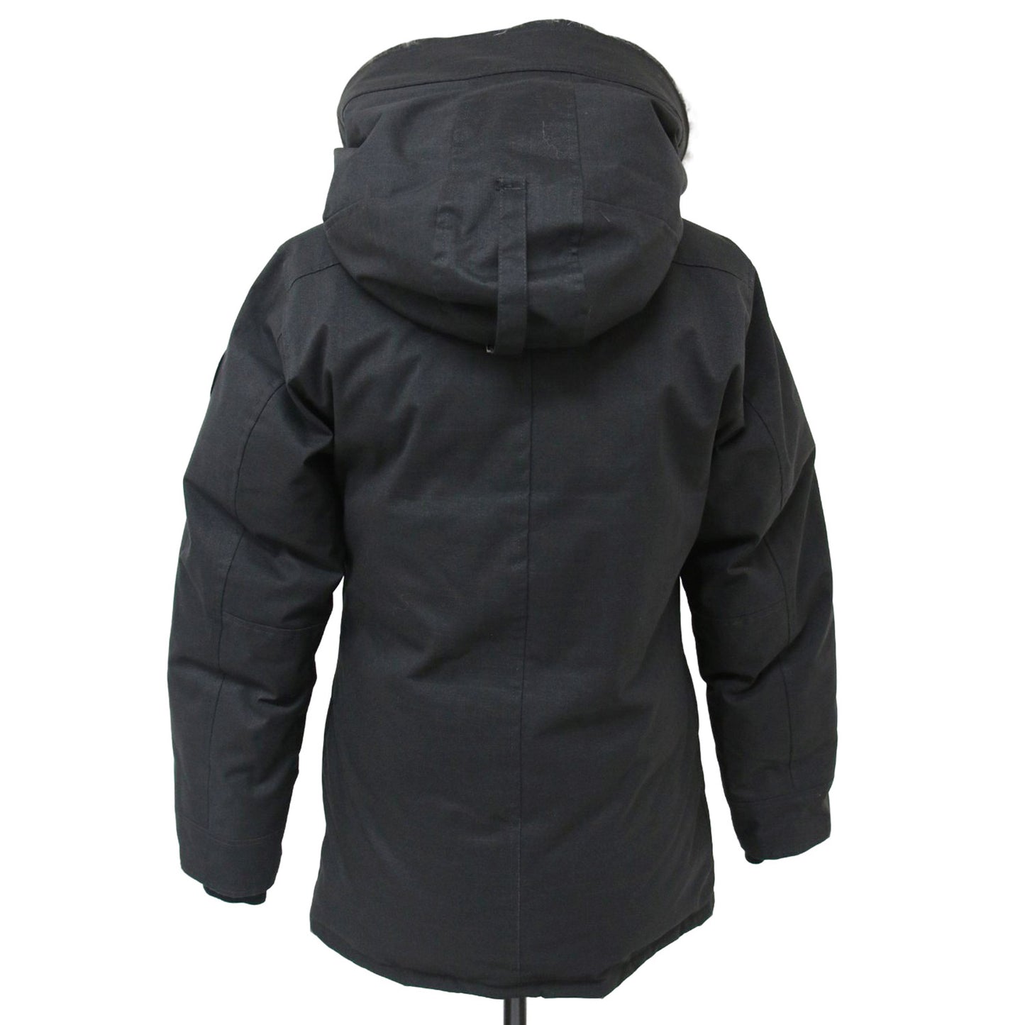 × EDIFICE 別注 クレストン パーカー 3481JMB / CRESTON PARKA ダウンジャケット ブラックディスク コヨーテファー
