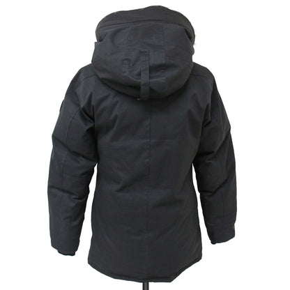 × EDIFICE 別注 クレストン パーカー 3481JMB / CRESTON PARKA ダウンジャケット ブラックディスク コヨーテファー