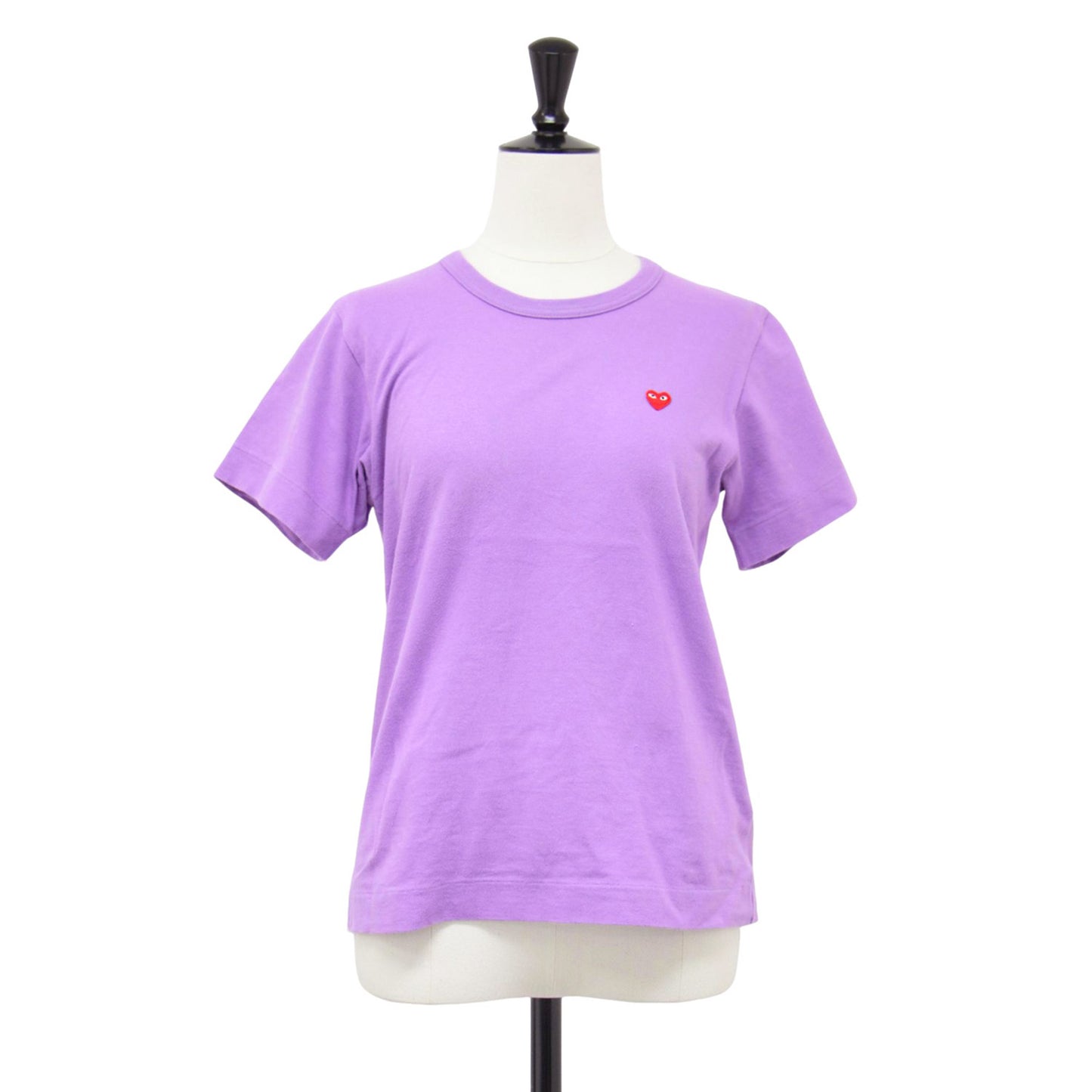 ハート ショートスリーブ Tシャツ / カットソー 半袖 クルーネック コットン 定番 AD2023