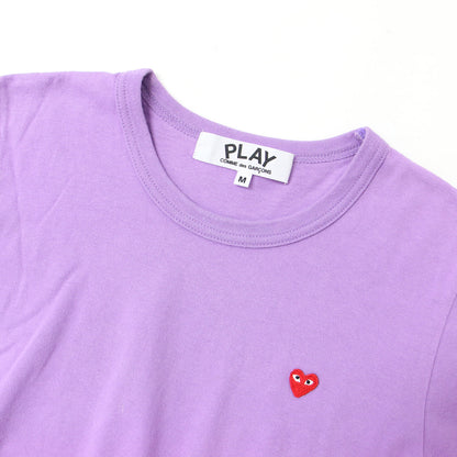 ハート ショートスリーブ Tシャツ / カットソー 半袖 クルーネック コットン 定番 AD2023