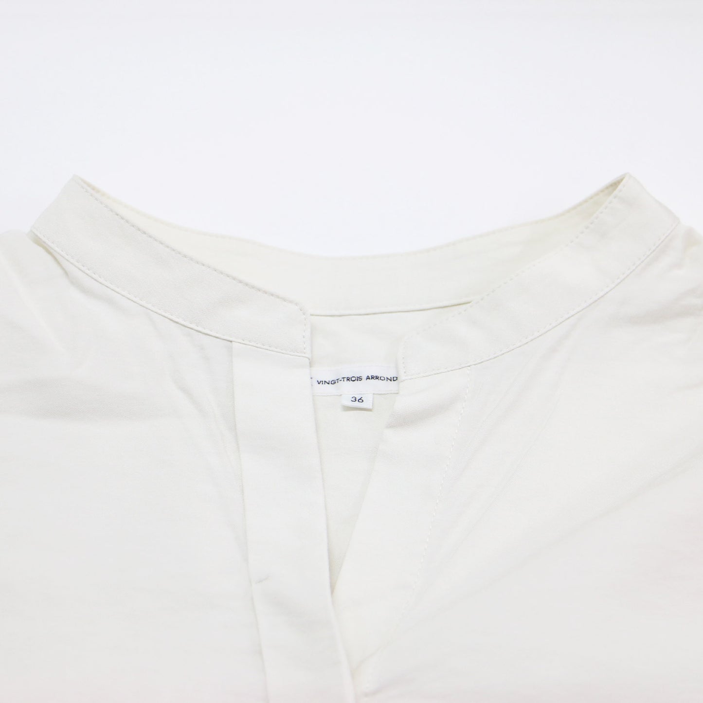 レーヨン ソフトツイル ロング シャツ ドレス / ノーカラー ワンピース 長袖 Vネック 羽織り