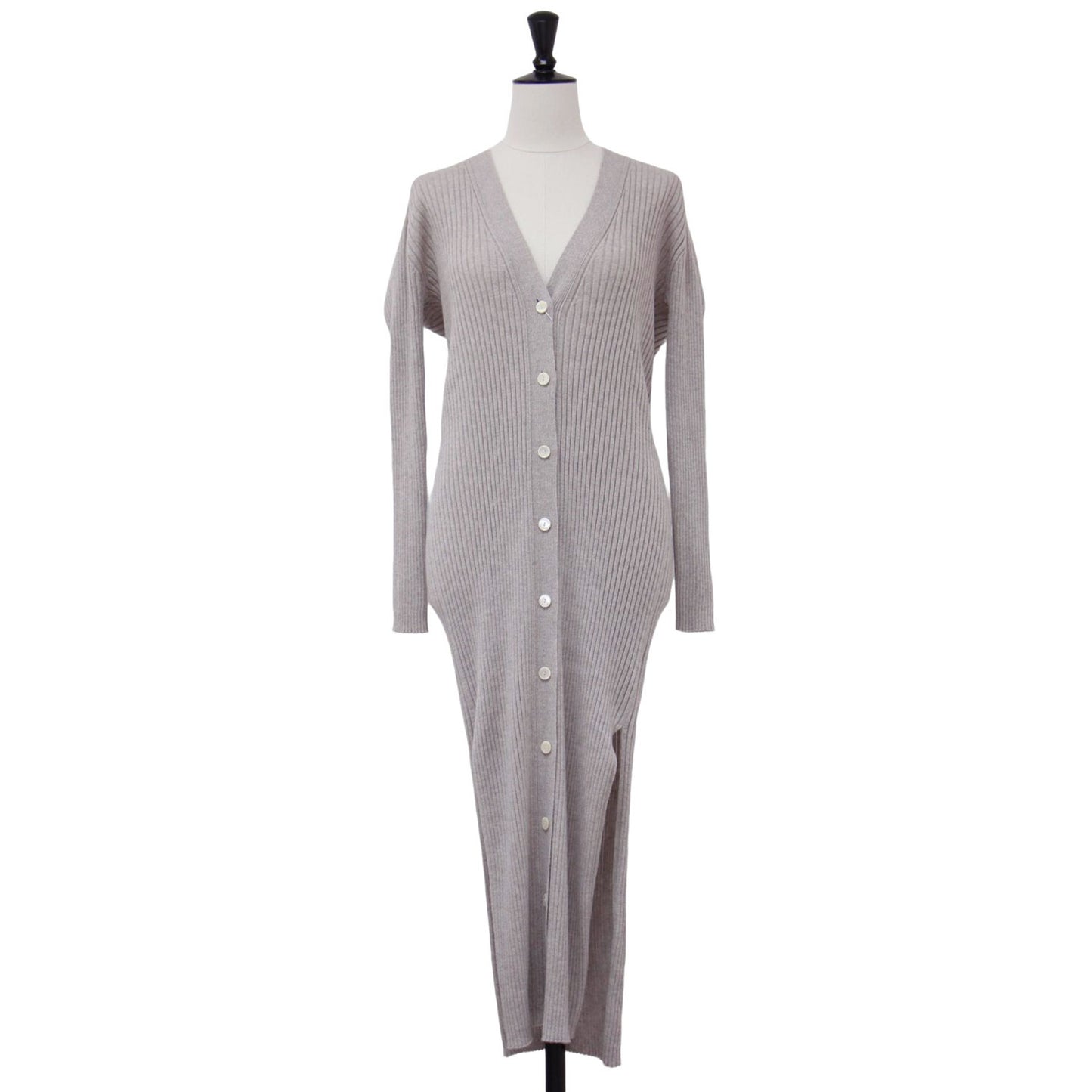 TOMORROWLAND (トゥモローランド) ウーステッド ウール リブ ロング  