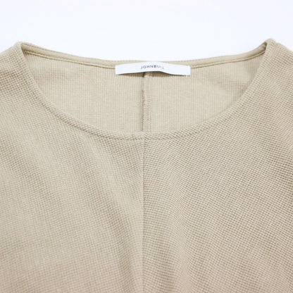 × Deuxieme Classe 別注 サーマル ドレス / ワンピース ロング丈 半袖 ベルト コットン リネン