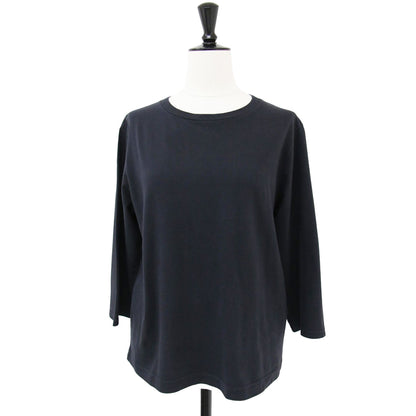 × IENA 別注 23秋冬 78 バックプリント Tシャツ / カットソー 七分袖 クルーネック コットン