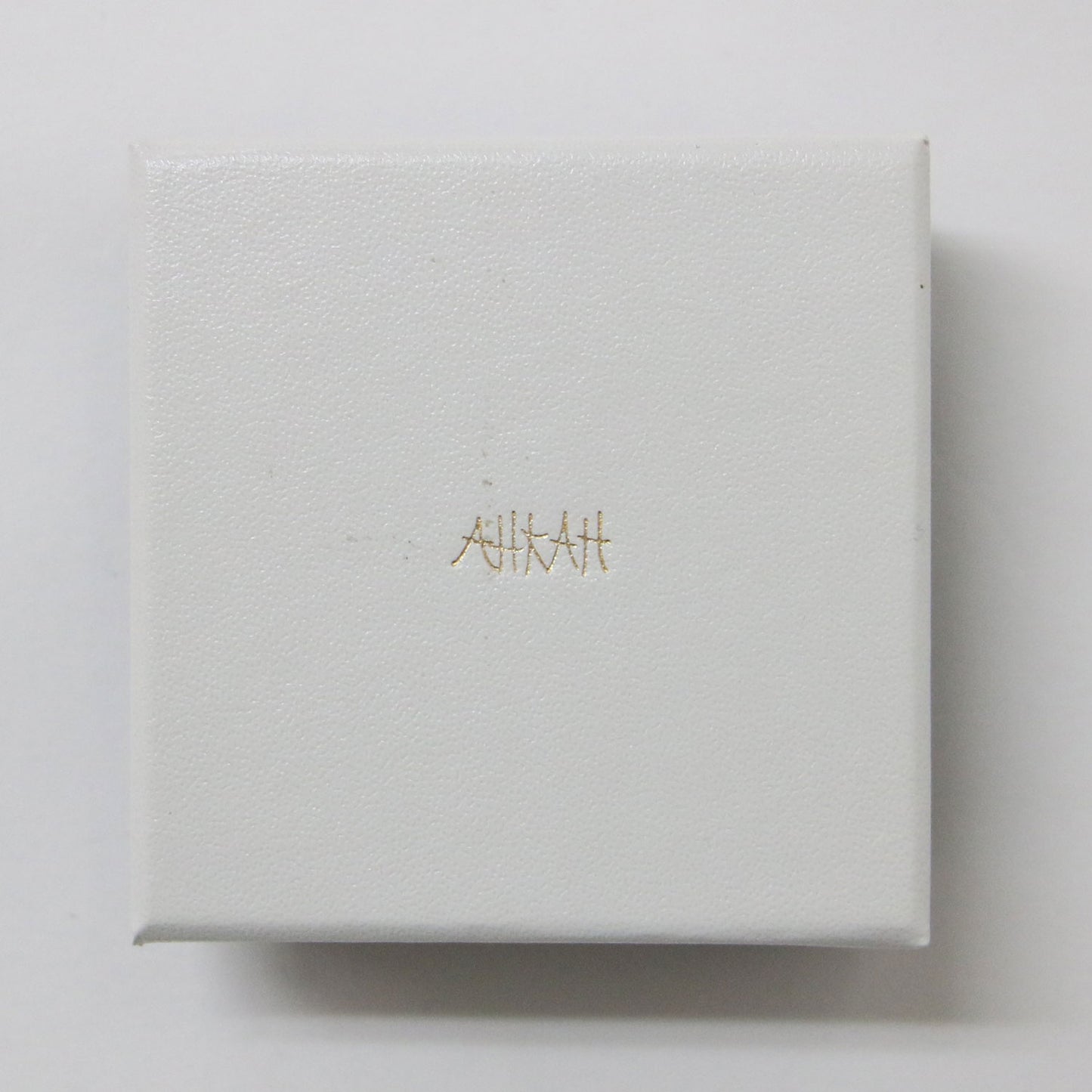 ストーンレメディ イニシャル ネックレス / チェーン M K18 YG 0.03ct ダイヤモンド
