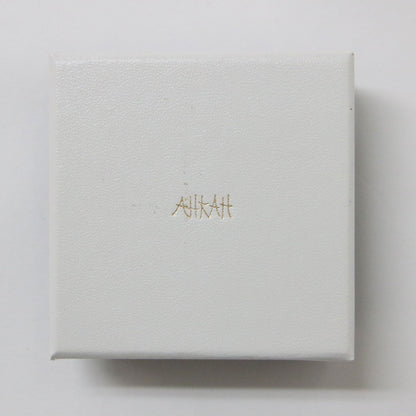 ストーンレメディ イニシャル ネックレス / チェーン M K18 YG 0.03ct ダイヤモンド