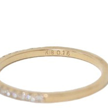 ティナ リング / tina 指輪 ハーフエタニティ K18 PG 0.13ct ダイヤモンド