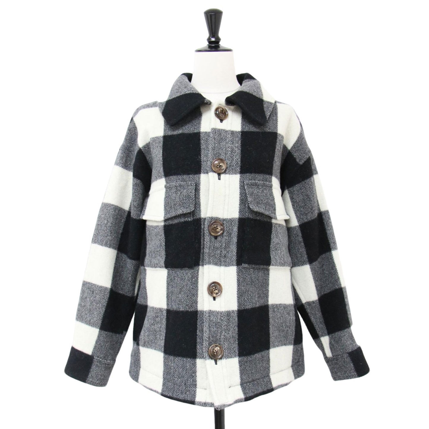 美品 TMT CPO チェックジャケット 厚い サイズM