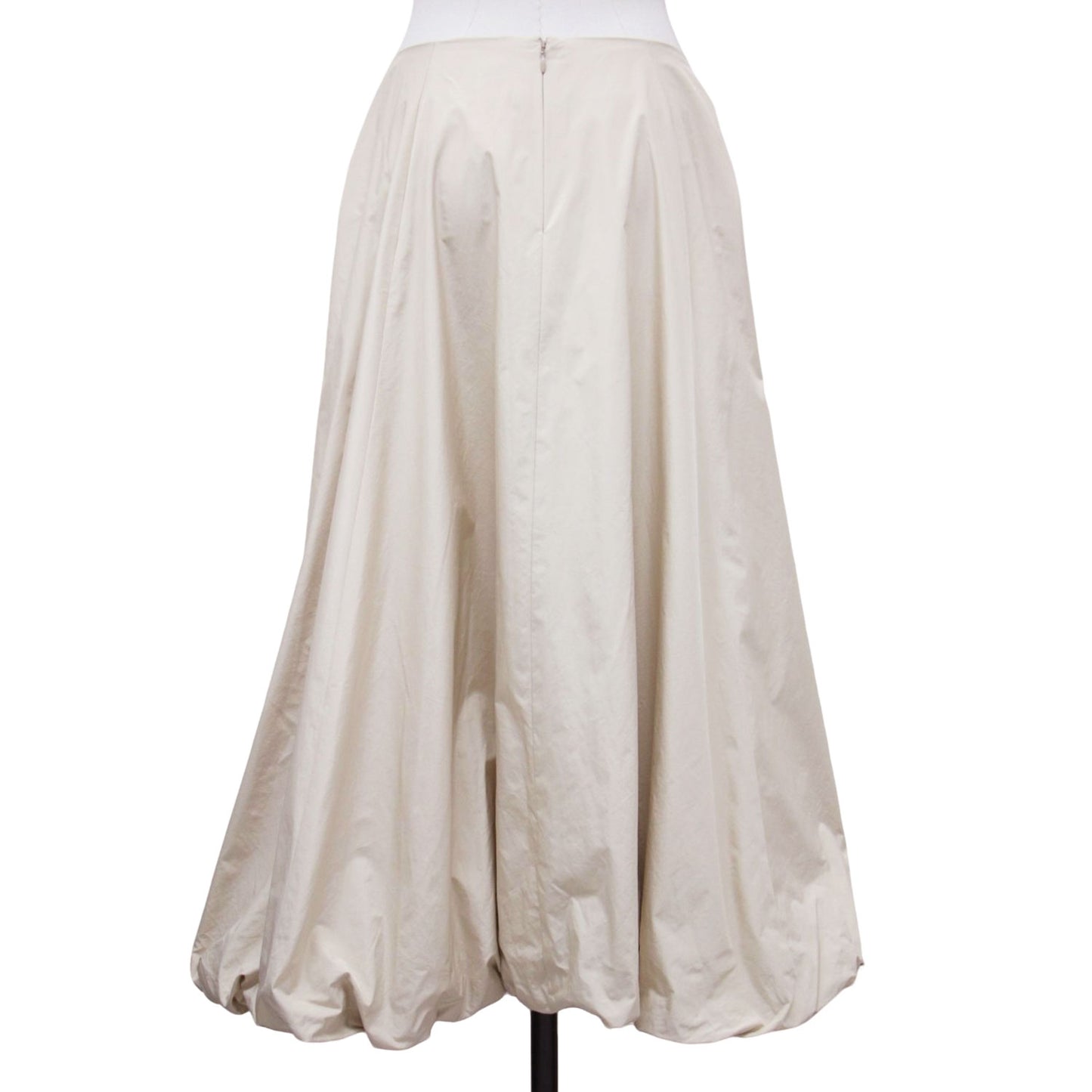 タフタ バルーン スカート / Taffeta balloon ロング丈 フレア ギャザー ナイロン