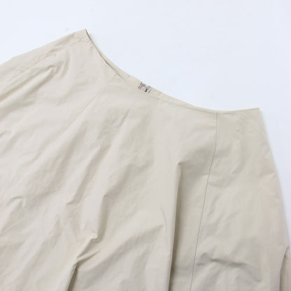 タフタ バルーン スカート / Taffeta balloon ロング丈 フレア ギャザー ナイロン
