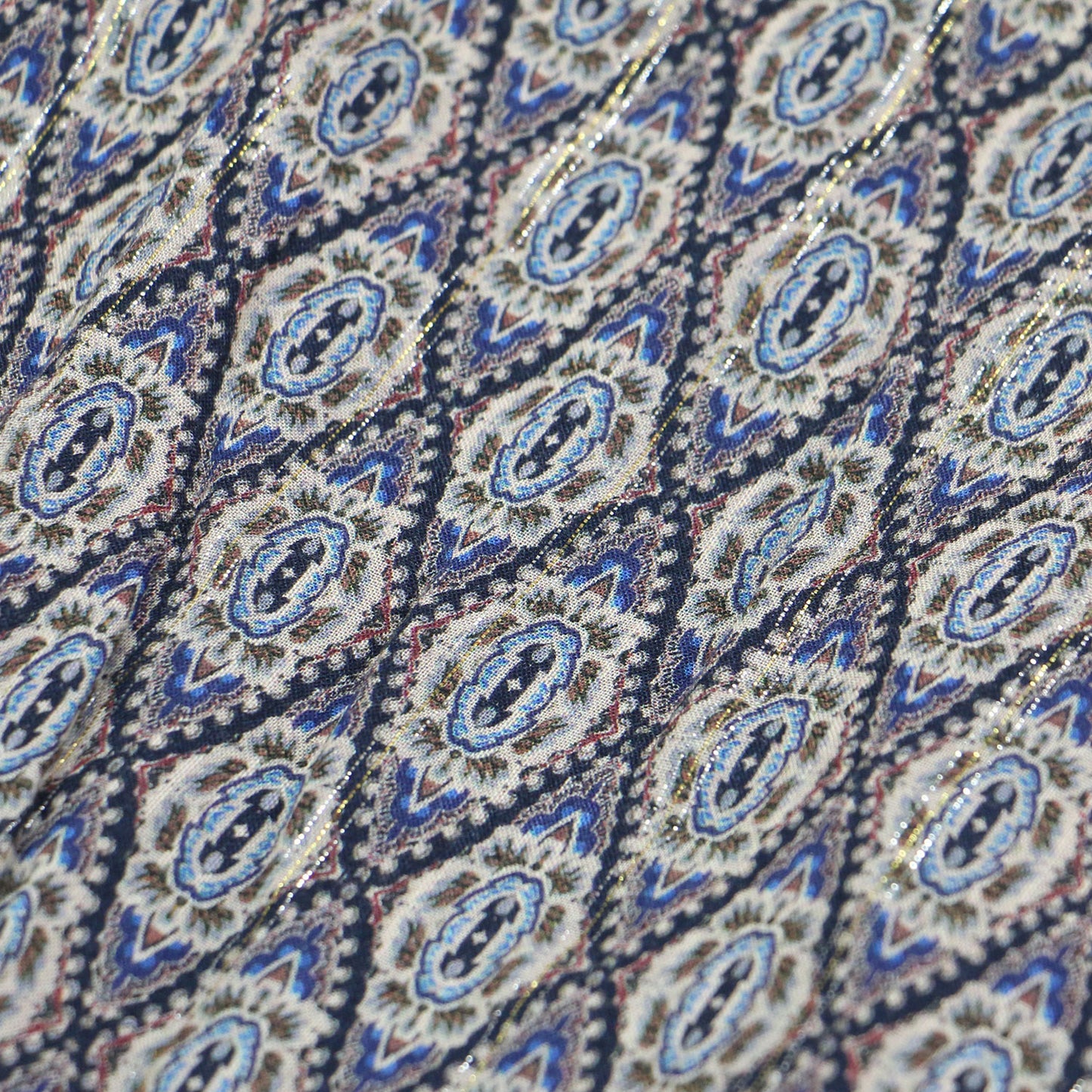 20春夏 タック ギャザー スカート / マキシ丈 総柄 フレア