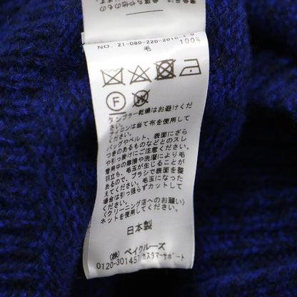 21秋冬 杢 ワイド Vネック カーディガン / ニット 長袖 膝丈 ドロップショルダー ウール