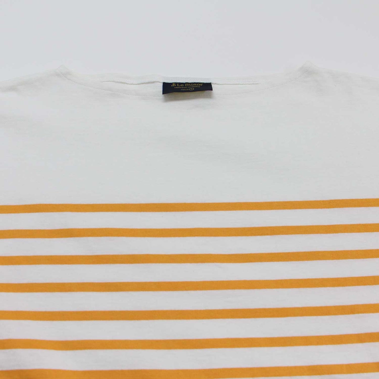 × Spick&Span 別注 ビッグ ボートネック プルオーバー / カットソー Tシャツ 長袖 ロングスリーブ ボーダー コットン