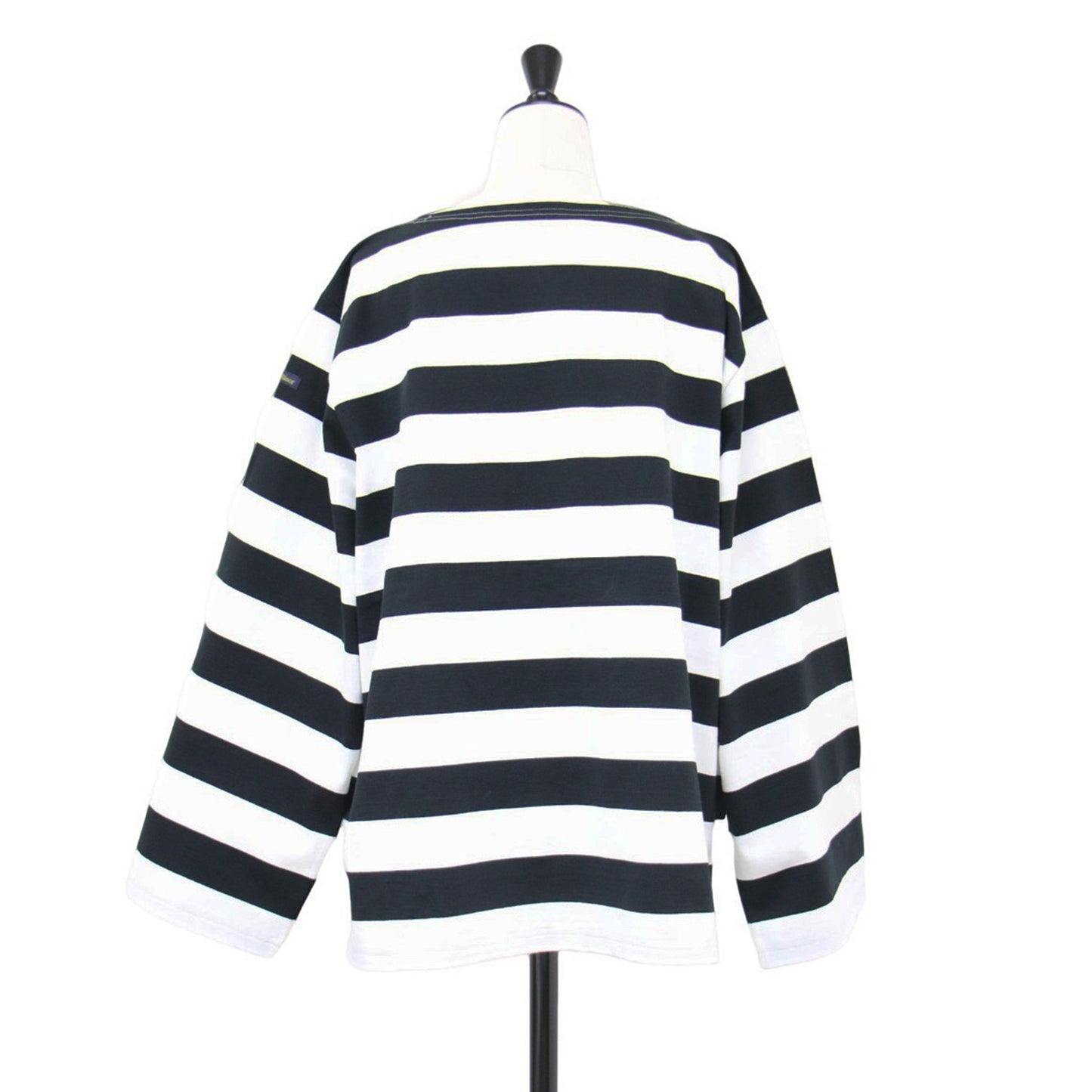 × MICA&DEAL ワイド ボーダー プルオーバー / カットソー ロンT Tシャツ 長袖 ロングスリーブ コットン