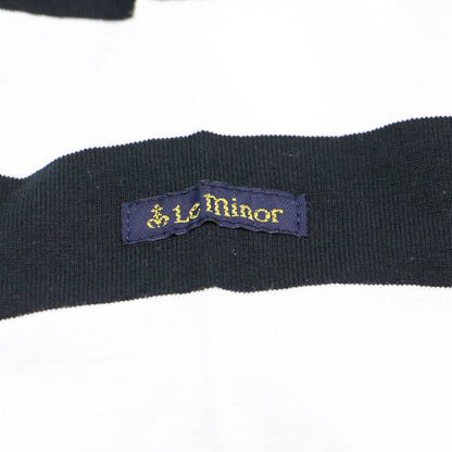 × MICA&DEAL ワイド ボーダー プルオーバー / カットソー ロンT Tシャツ 長袖 ロングスリーブ コットン