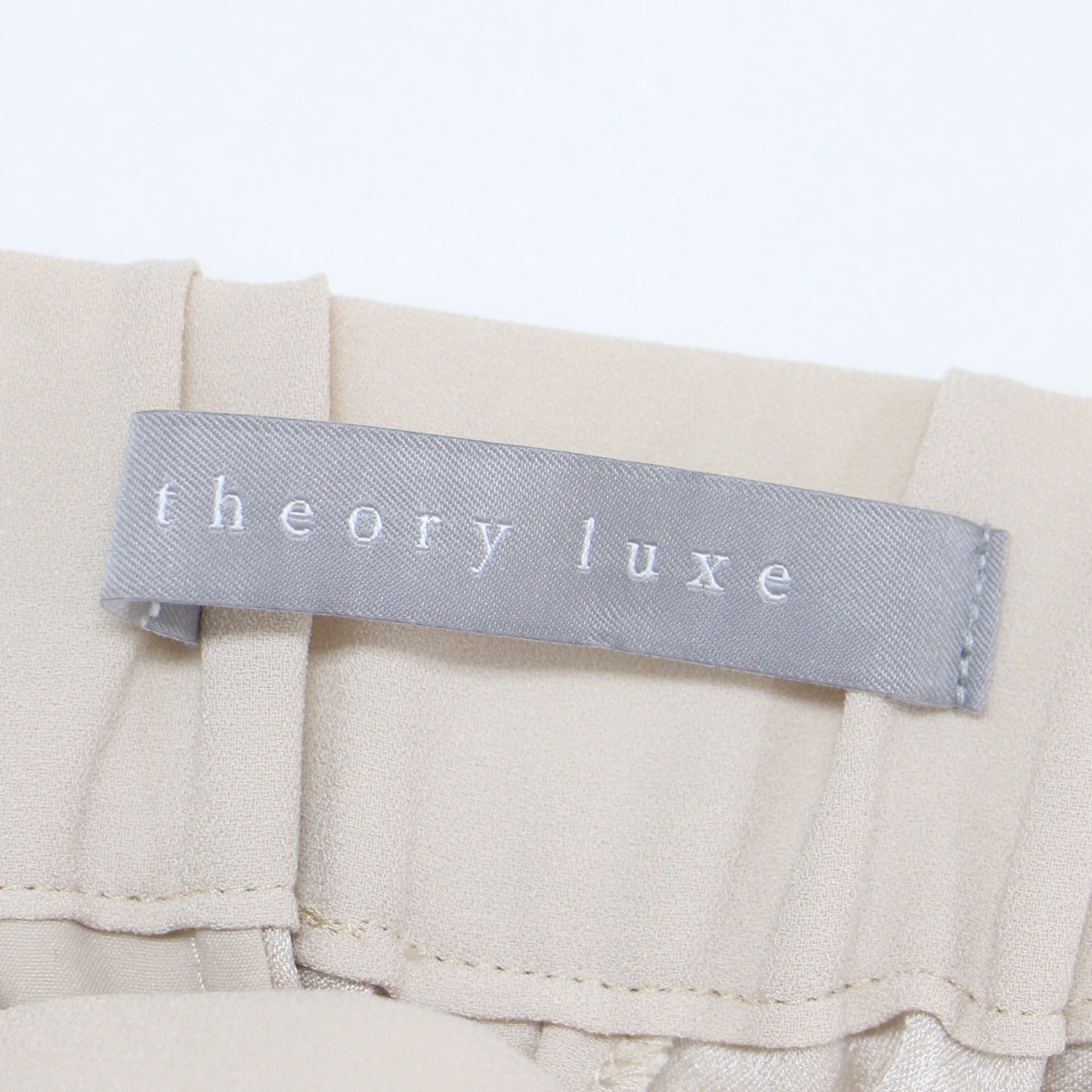 24春夏 ジョーゼット ワイド パンツ / Flow Azury フレア ウエストゴム ストレッチ ウォッシャブル