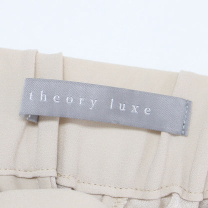 24春夏 ジョーゼット ワイド パンツ / Flow Azury フレア ウエストゴム ストレッチ ウォッシャブル