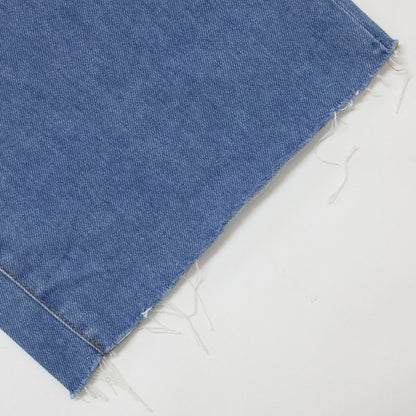 ワイド デニム パンツ / H DENIM HIGHRISE WIDE ハイウエスト カットオフ コットン