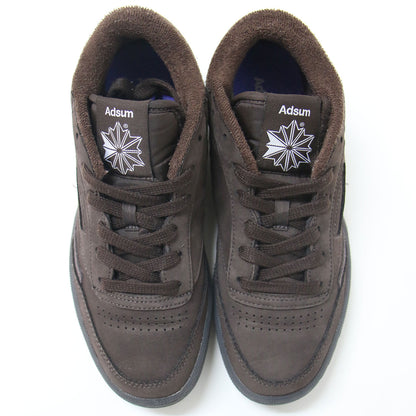 × Adsum クラブシー ミッド II ローカット スニーカー IF7935 / ヌバック レザー Club C Mid II
