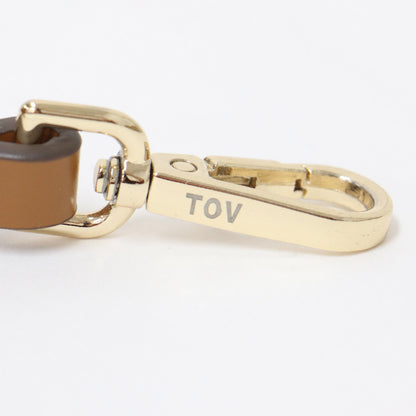 バンブー ハンドル レザー ショルダー バッグ / ハンドバッグ 2WAY 肩掛け 斜め掛け COIL POCHETTE