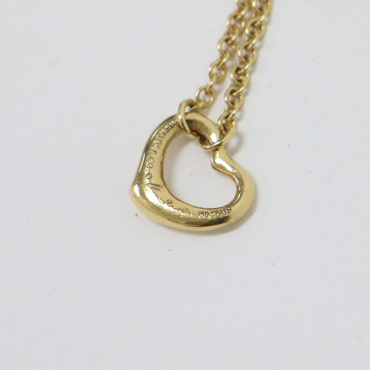 TIFFANY&Co. (ティファニー) K18 オープンハート ブレスレット 