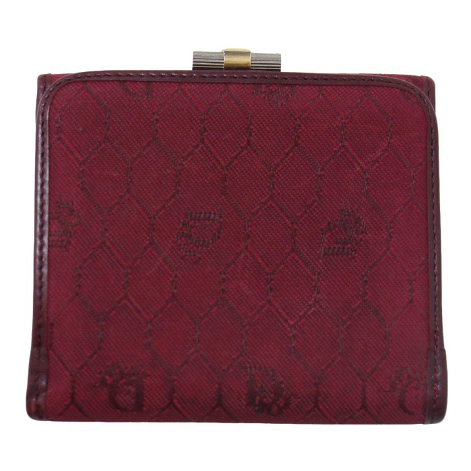 Christian Dior (クリスチャンディオール) ハニカム柄 キャンバス 二 