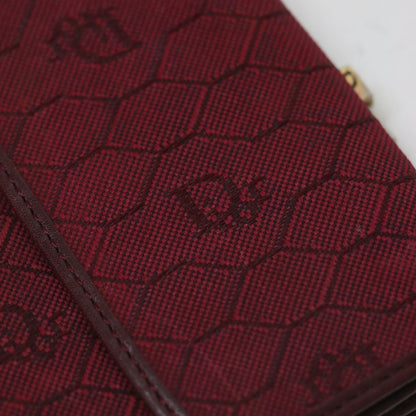Christian Dior (クリスチャンディオール) ハニカム柄 キャンバス 二 