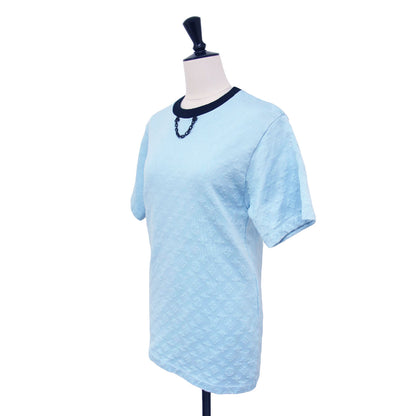 24春夏 モノグラム ジャカード Tシャツ 1AFTMY / クルーネック 半袖 イタリア製