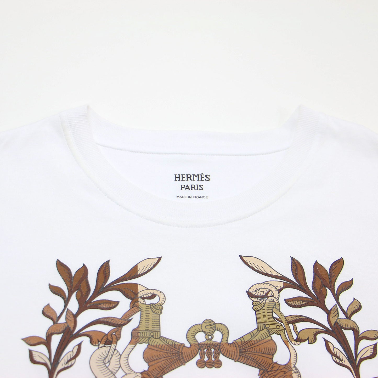 24春夏 カルトゥッシュ デッラ カヴァッレリア Tシャツ ミニ ワンピース / プリント クルーネック 半袖 コットン フランス製