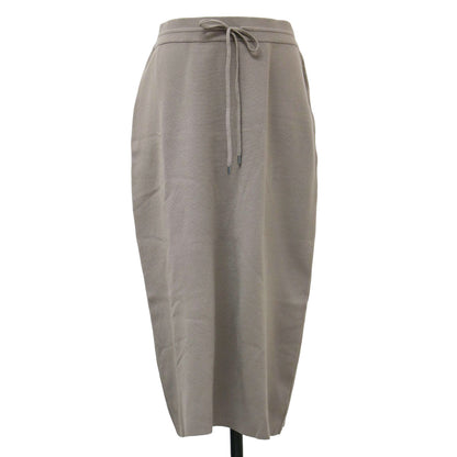 ニット ロング スカート / ウエストゴム ハイゲージ レーヨン