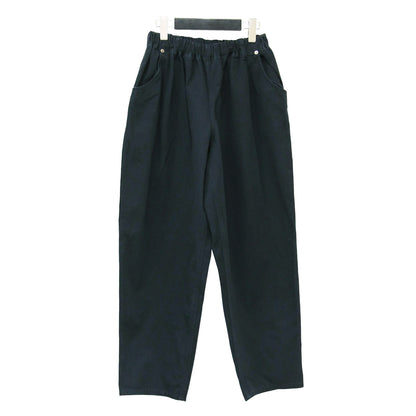 nest コットン マオパンツ / ワイドパンツ タック ウエストゴム ビッグポケット