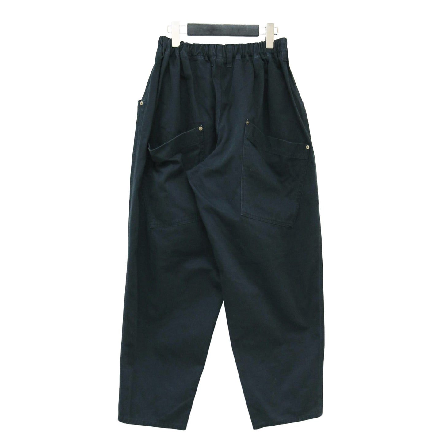 nest コットン マオパンツ / ワイドパンツ タック ウエストゴム ビッグポケット