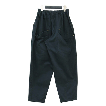 nest コットン マオパンツ / ワイドパンツ タック ウエストゴム ビッグポケット