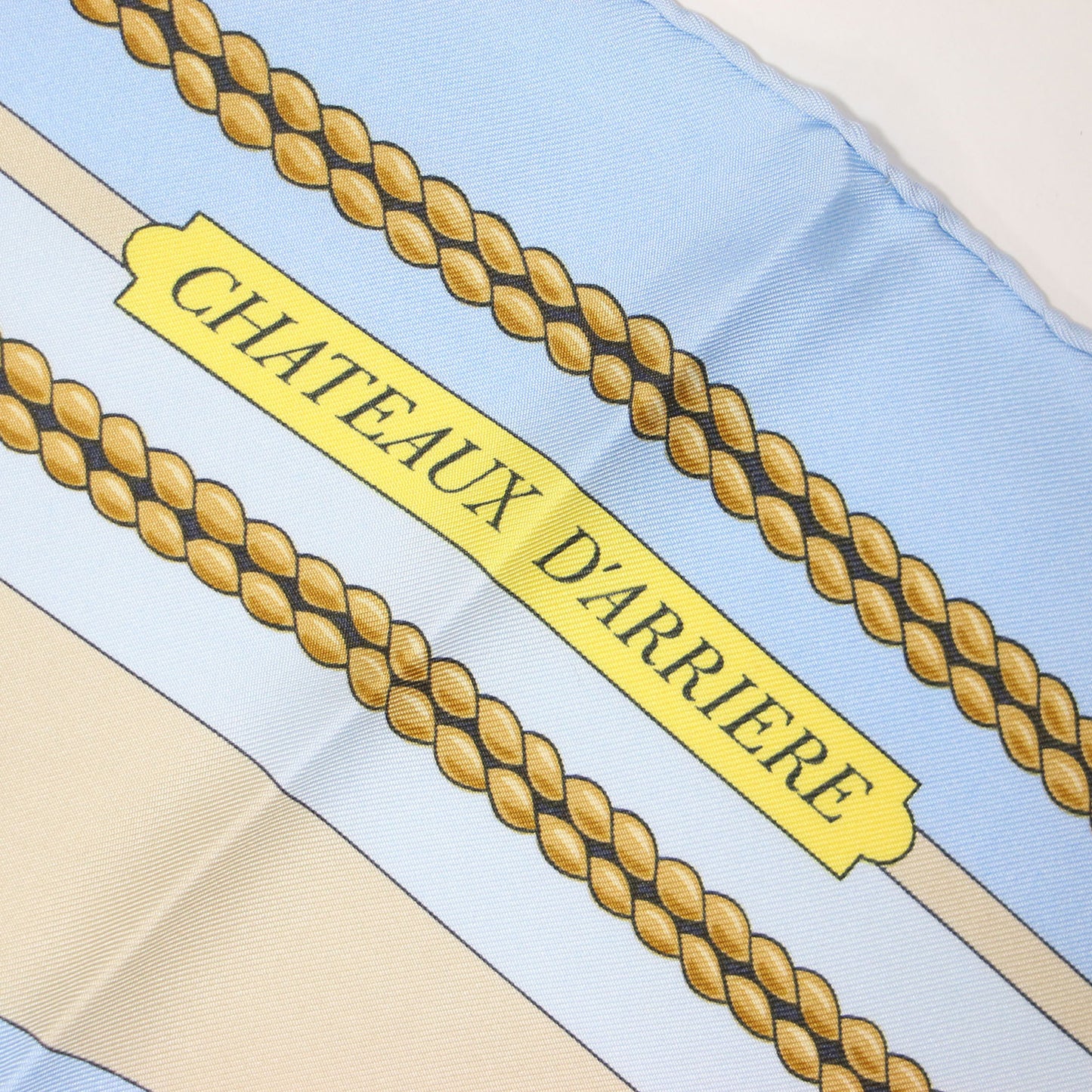 カレ90 シルク スカーフ / CHATEAUX D'ARRIERE 艫飾り 大判 正方形