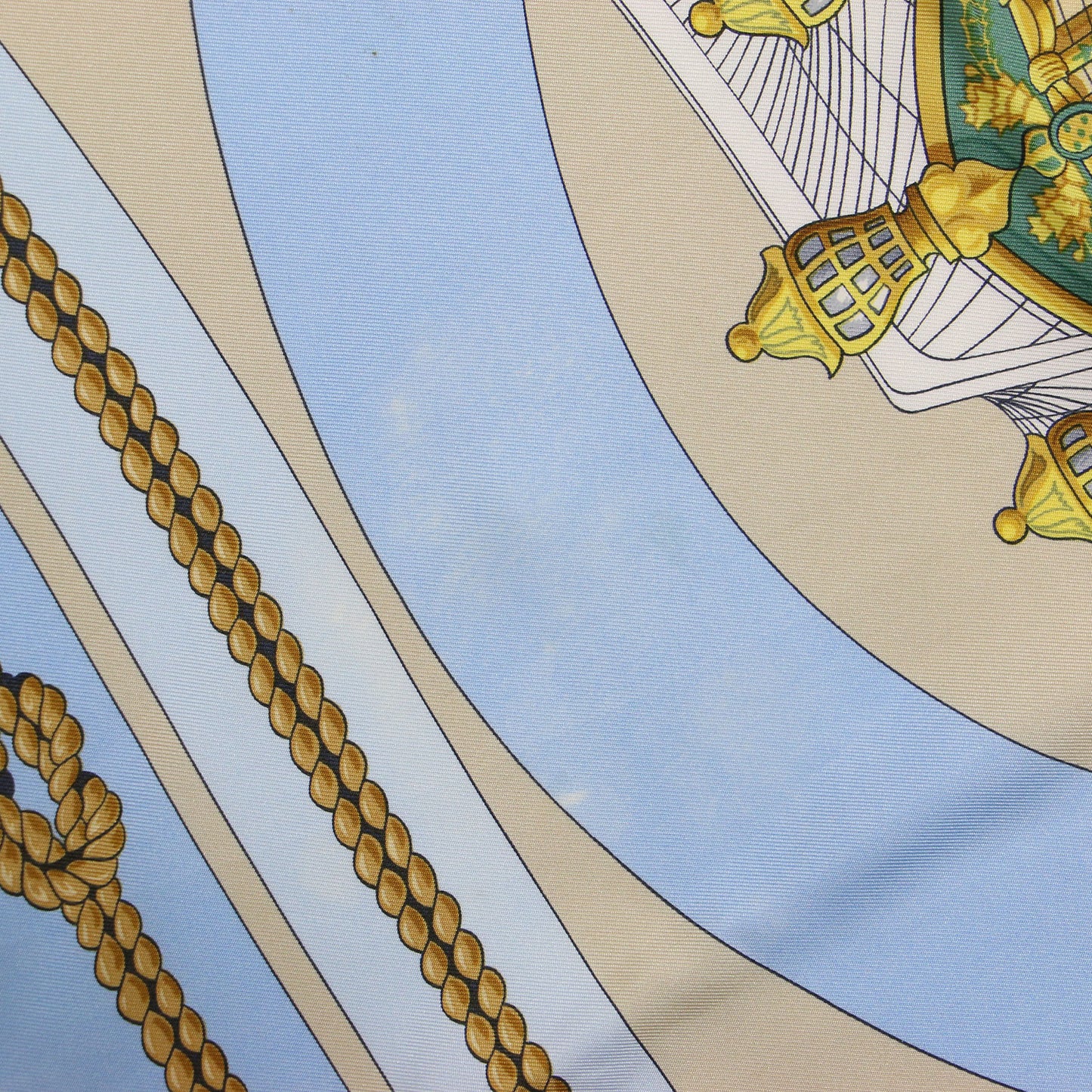 カレ90 シルク スカーフ / CHATEAUX D'ARRIERE 艫飾り 大判 正方形