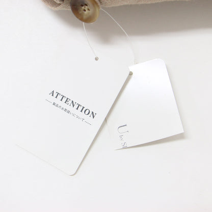 リネン ノーカラー ジャケット / ベルテッド ベルト ナイロン