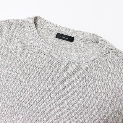 ボートネック ナチュラル ニット / 長袖 プルオーバー コットン