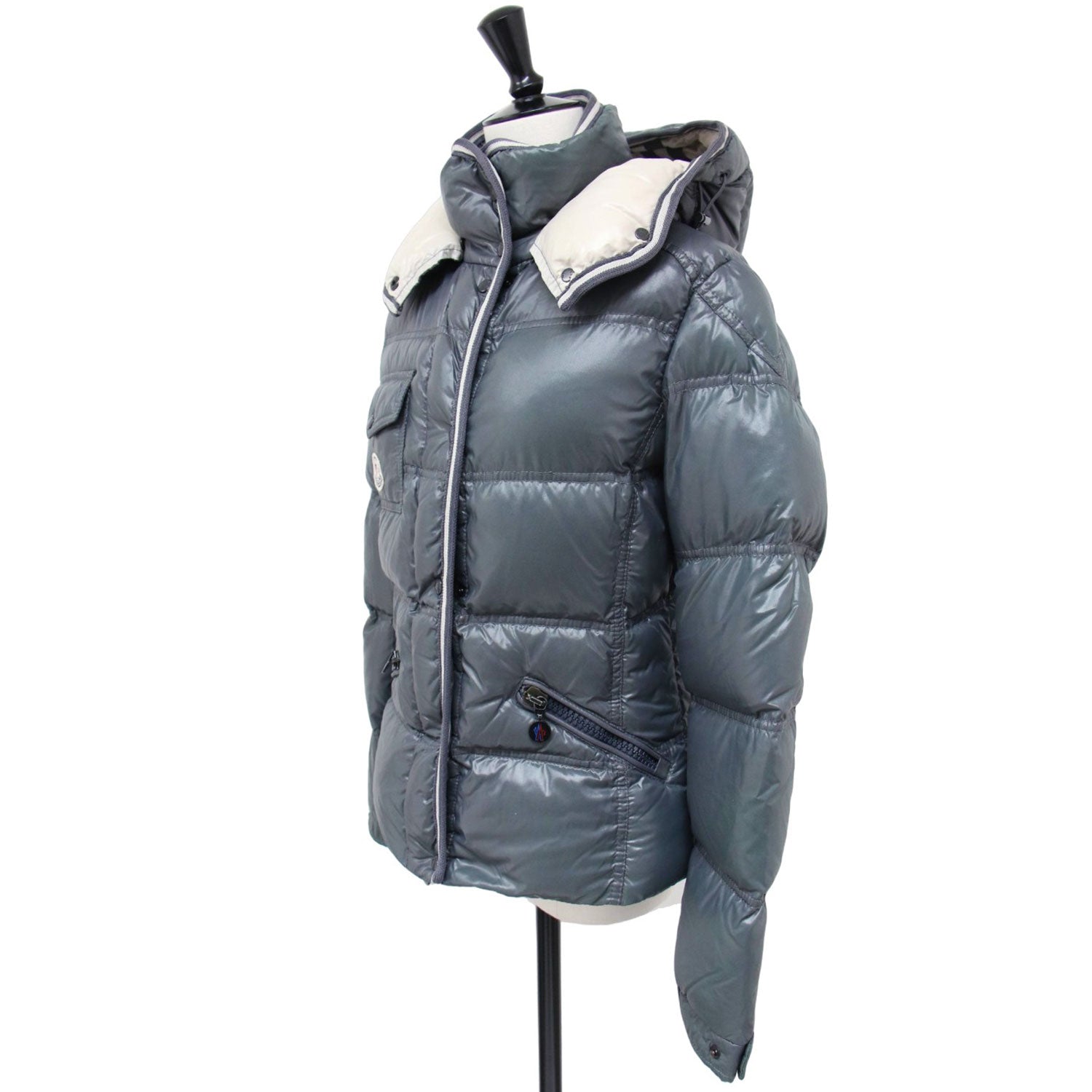 MONCLER (モンクレール) QUINCY フード付き ダウン ジャケット 