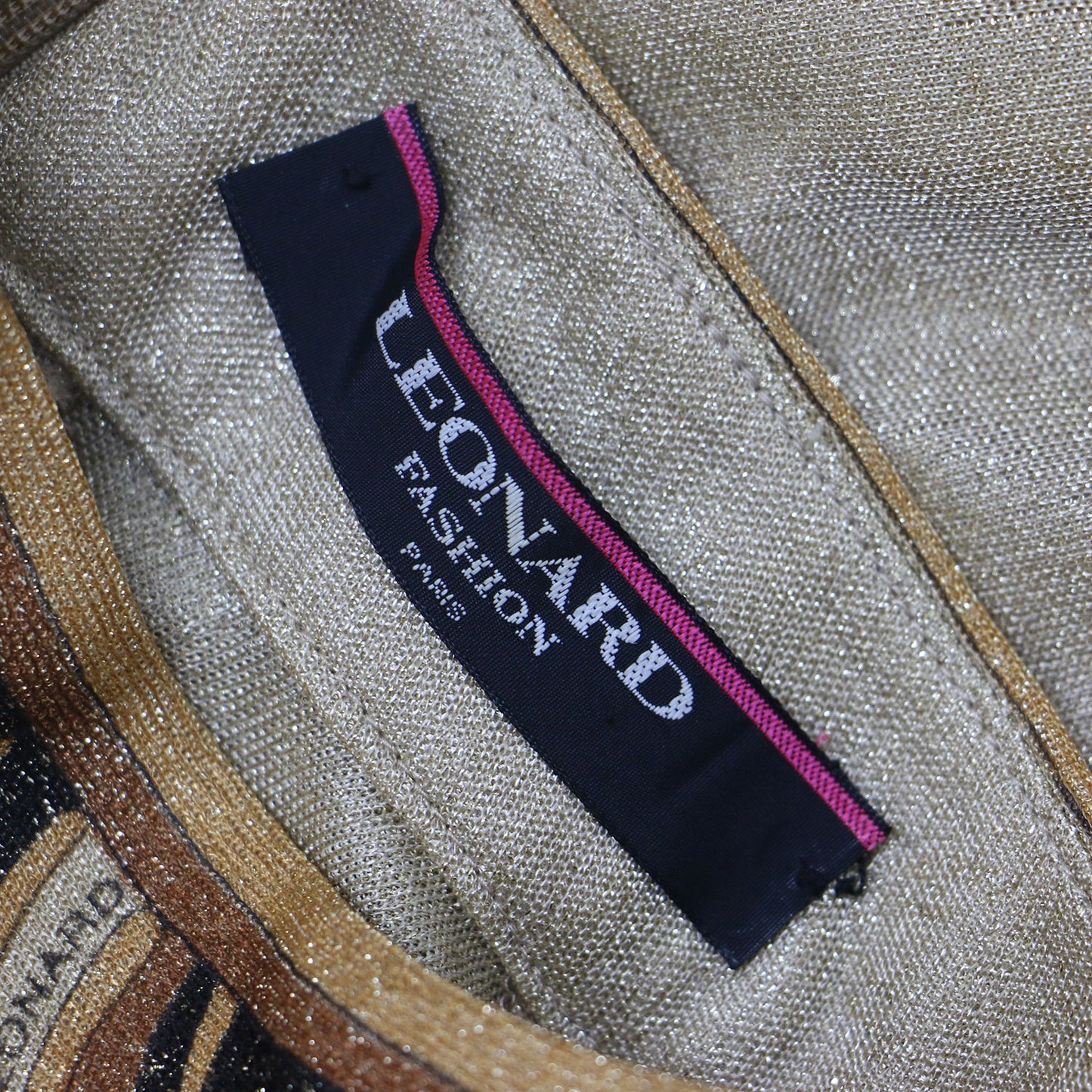 ハイネック ラメ ニット ワンピース / ロング丈 ストレッチ スリット