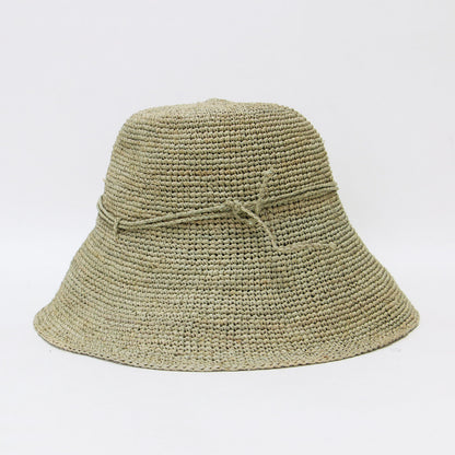 22春夏 ラフィア ハット / FANY 帽子 麦わら帽子 リボン