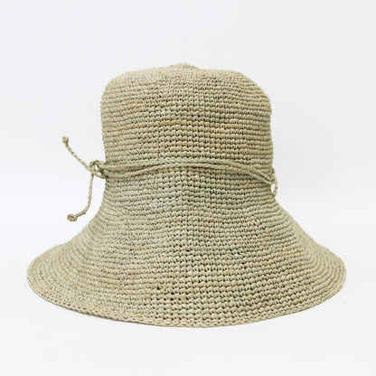 22春夏 ラフィア ハット / FANY 帽子 麦わら帽子 リボン