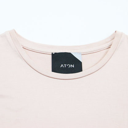 コットン タンクトップ ドレス / SUVIN 60/2 TANK TOP DRESS ワンピース ノースリーブ クルーネック ロング丈