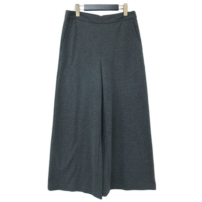 コットン ワイドパンツ / ワイドレッグ ストレッチ