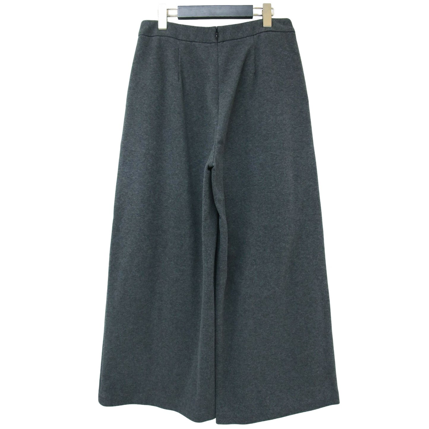 コットン ワイドパンツ / ワイドレッグ ストレッチ
