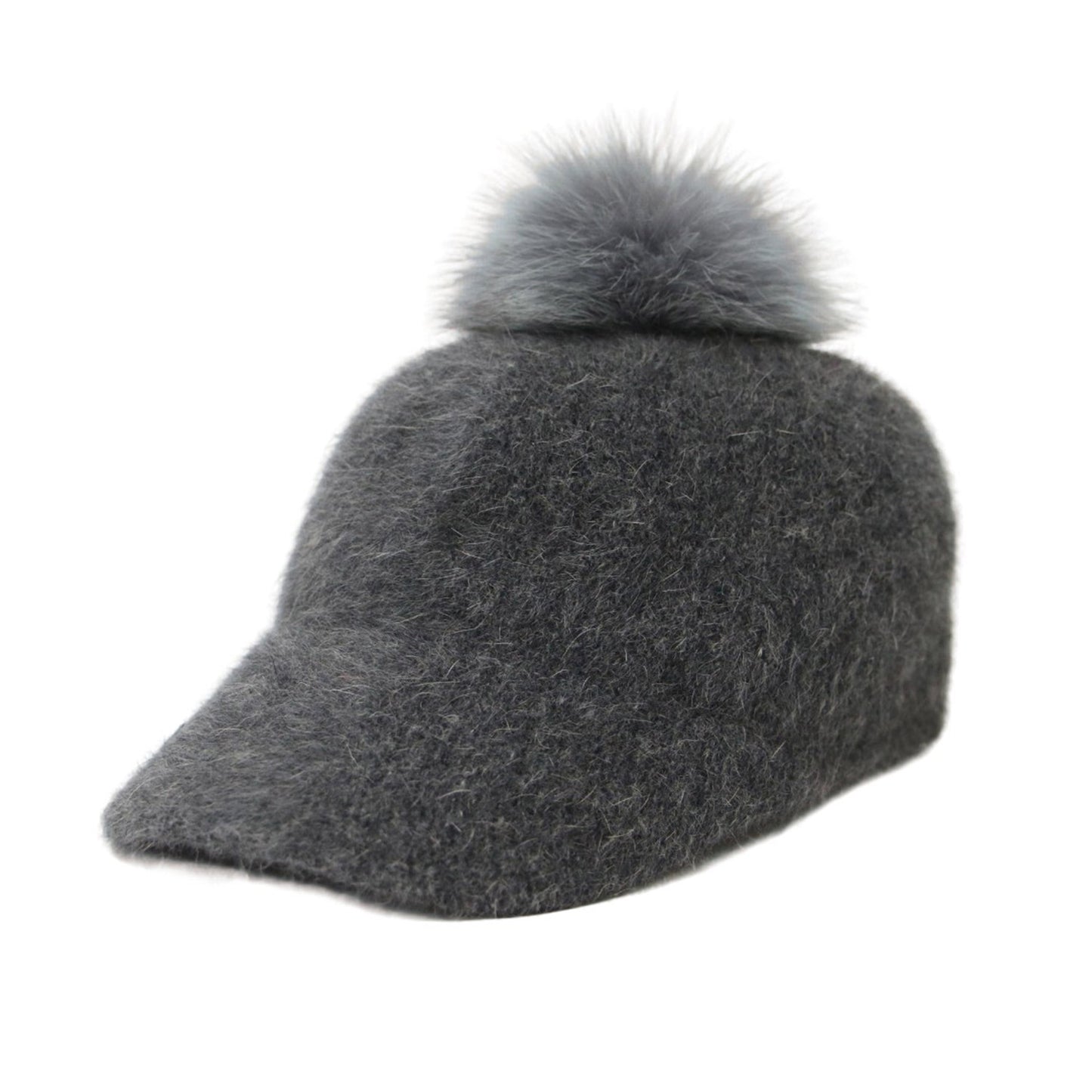 美品 マニプリ manipuri 小高い ファーポンポン バッグ 