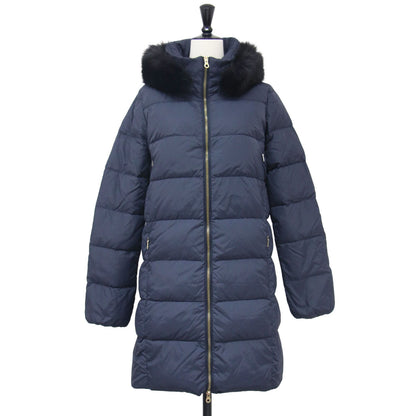 × UNITED ARROWS 別注 LEXYDUE ダウン コート / スタンドカラー ミドル丈 フォックスファー レクシー