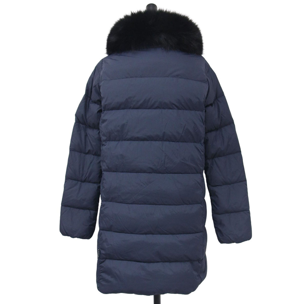 × UNITED ARROWS 別注 LEXYDUE ダウン コート / スタンドカラー ミドル丈 フォックスファー レクシー